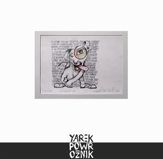 Toster- rysunek ołówkiem na papierze