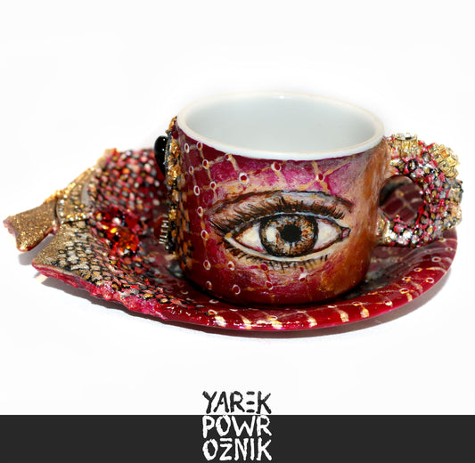 Filiżanka z podstawką - "Generacja M"