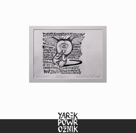 Wiewiurka  - rysunek ołówkiem na papierze